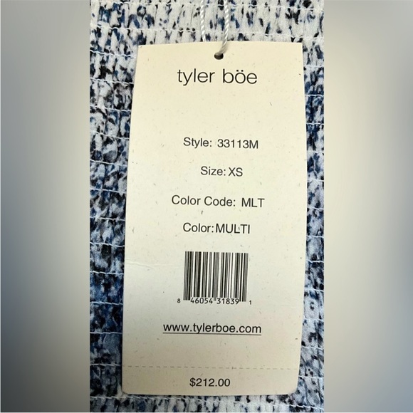 ❌SOLD❌ Tyler Boe Smocked Peplum Blouse - Picture 15 of 15